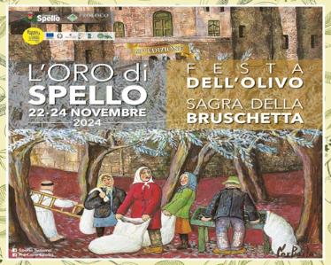 playbill l'oro di spello 2024 - spello